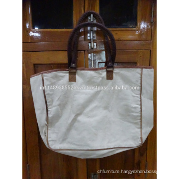 White Canvas Bag